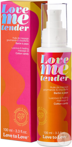 Love To Love Love Me Tender Huile De Massage Barbe À Papa 100ml