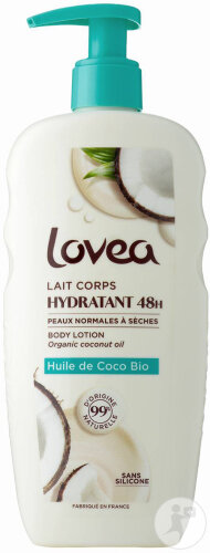 Lovea Lait Corps Huile De Coco 250ml