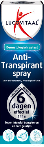 Lucovitaal Anti-Transpirant Spray 40ml