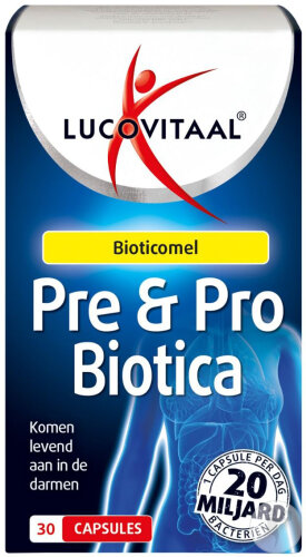 Lucovitaal Bioticomel Pre & Probiotica 30 Capsules