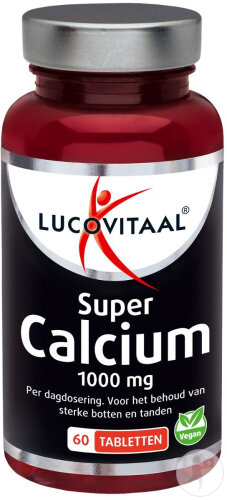 Lucovitaal Calcium Super 1000mg 60 Comprimés
