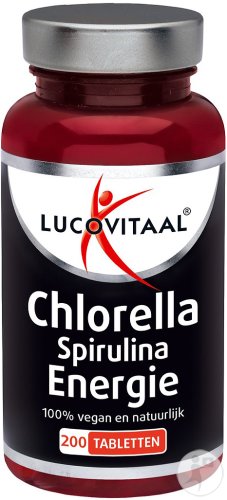 Lucovitaal Chlorella/Spiruline Énergie 1200/300 Comprimés 200