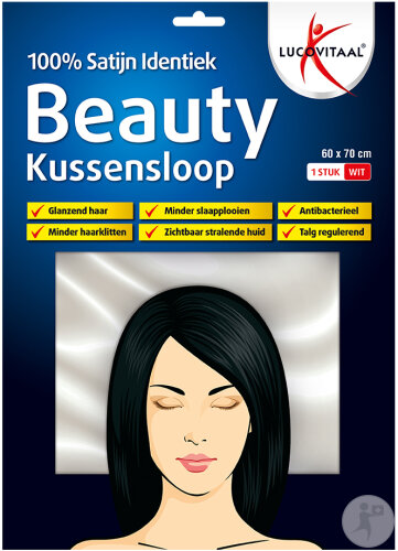 Lucovitaal Taie D'Oreiller De Beauté 60x70cm 1 Pièce