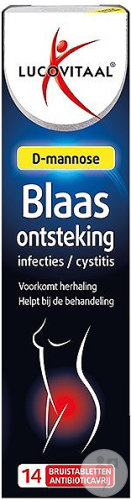 Lucovitaal D-Mannose Cystites Et Infections Voies Urinaires 14 Comprimés Effervescents