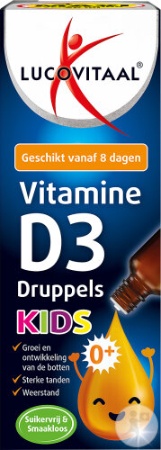 Lucovitaal D3 Vitamine Gouttes Enfants Flacon 50ml