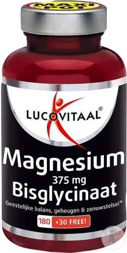 Lucovitaal Magnésium 375mg Bisglycinate 210 Comprimés