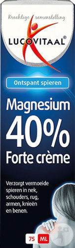 Lucovitaal Magnesium Forte 40% Crème 75ml
