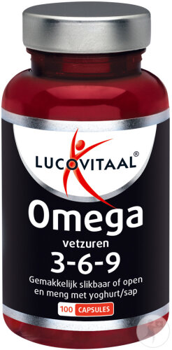 Lucovitaal Oméga 3-6-9 Acides Gras 100 Gélules
