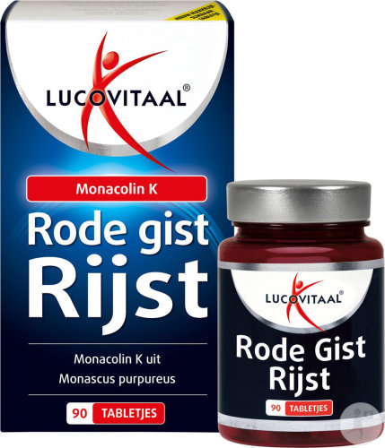 Lucovitaal Riz Rouge Monocolin K 90 Comprimés