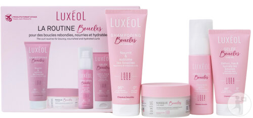 Luxéol Coffret Routine Boucles 4 Produits