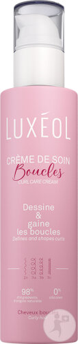 Luxéol Crème De Soin Boucles Cheveux Bouclés Flacon Pompe 250ml