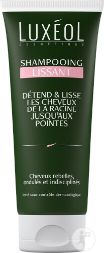Luxéol Shampoing Lissant Cheveux Rebelles Ondulés Et Indisciplinés 200ml