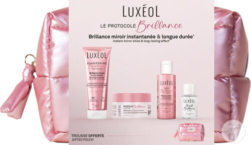 Luxéol Trousse Routine Brillance Format Voyage 4 Produits