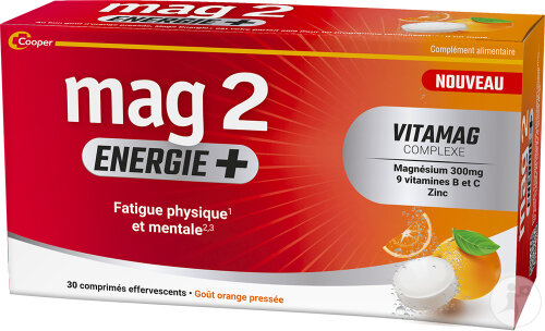Mag 2 Energie+ 30 Comprimés Effervescents