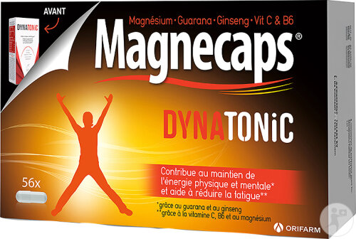 Magnecaps Dynatonic 56 gélules
