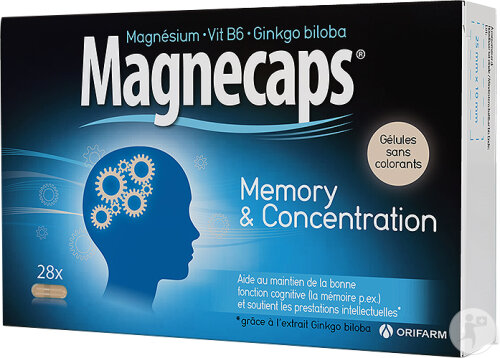 Magnecaps Memory & Concentration 28 Gélules