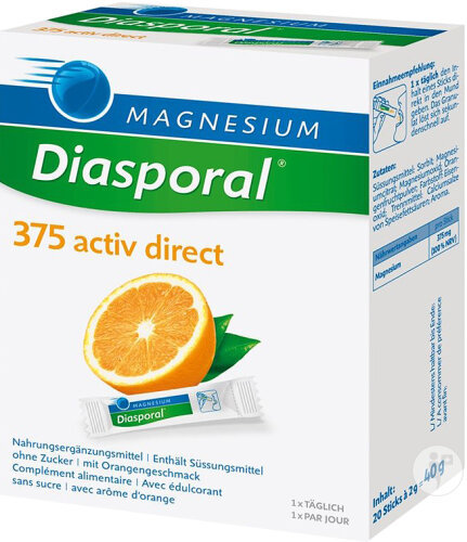 Magnesium Diasporal Activ Direct Orange 20 Pièces