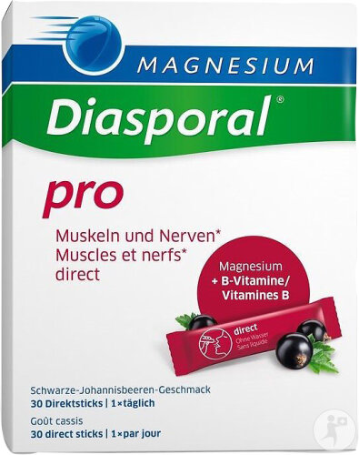 Magnésium Diasporal Pro M+N Direct 30 Sticks