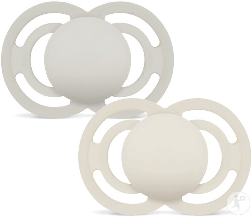 Mam Baby Sucette Perfect Silicone 6-16 Mois Plain Unisex 2 Pièces