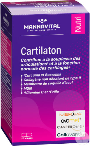 MannaVital Cartilaton 120 V-Caps | Newpharma