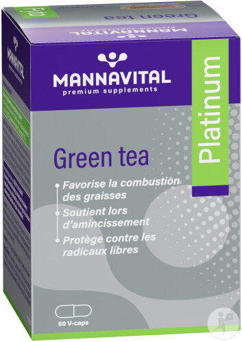 MannaVital Green Tea Platinum 60 V-Caps-2