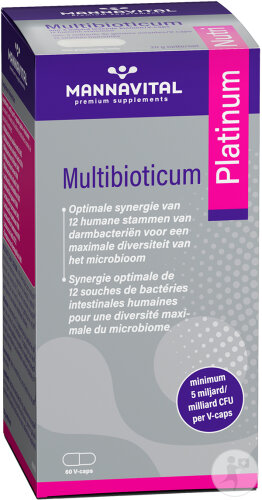 Mannavital Multibioticum Platinum 60 Gélules