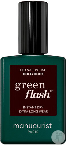 Manucurist Green Flash Vernis À Ongles Pour LED Hollyhock 15ml