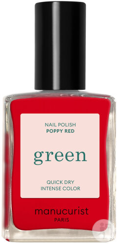 Manucurist Green Vernis À Ongles Poppy Red 15ml