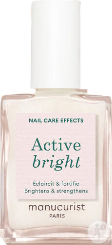 Manucurist Soin Active Bright Vernis Soin Embellisseur Effet Gloss 15ml