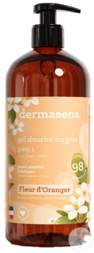 Marque Verte Dermasens Gel Douche Surgras Fleur D'Oranger 1l