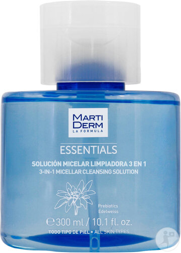 Martiderm Solution Micellaire Nettoyante 3en1 Flacon 300ml
