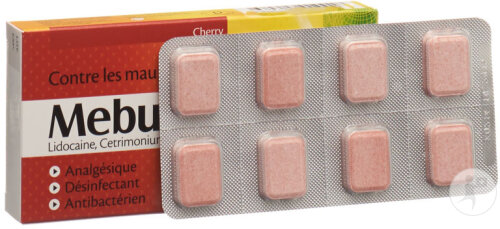 Mebu-Cherry Comprimés À Sucer 24 Pièces