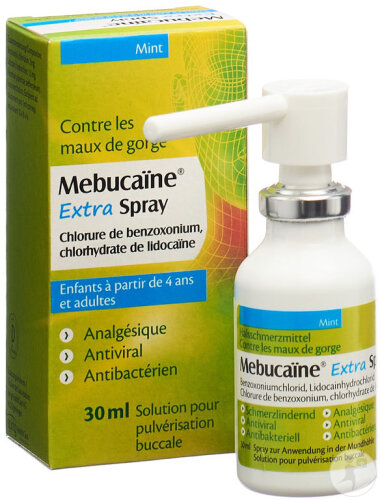 Mebucaïne Extra Spray Flacon 30ml