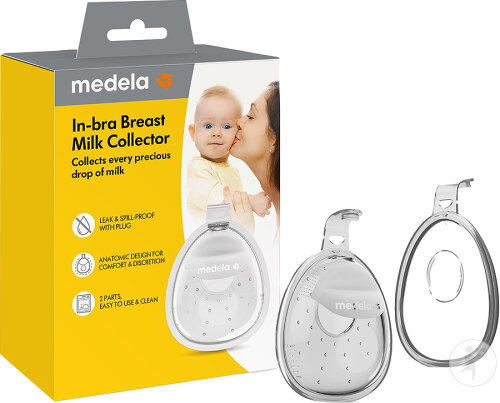 Medela Coupelles Recueil-Lait InBra Par Paire 2 Pièces