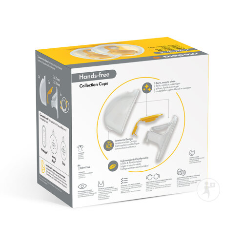 Medela Hands-Free Collection Cups 2 Pièces-2