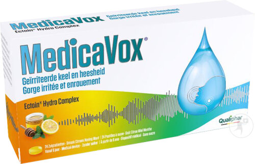 Medicavox Miel&Citron 24 Comprimés A Succer