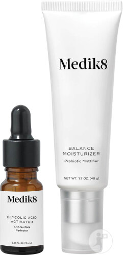 Medik8 Balance Matifiant Probiotique Et Activateur D'Acide Glycolique 50ml + 10ml