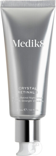 Medik8 Crystal Retinal 3 Sérum Visage Nuit Pompe Tube 30ml