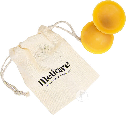 Melicare Coques D'Allaitement En Cire D’Abeille 1 Paire