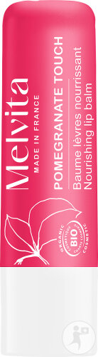 Melvita Grenade Baume Lèvres Bio Stick 4,5g