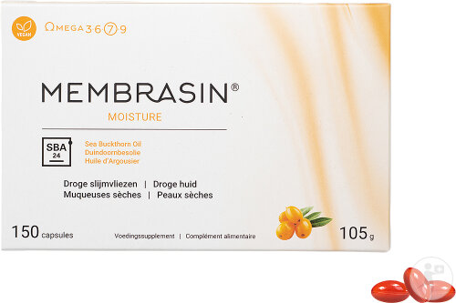 Membrasin Moisture Muqueuses Sèches/Peaux Sèches 150 Capsules