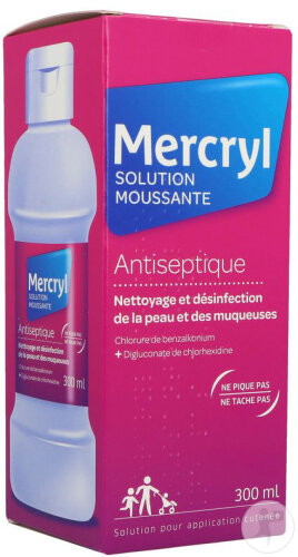Menarini Mercryl Solution Mousse Antiseptique Flacon 300ml