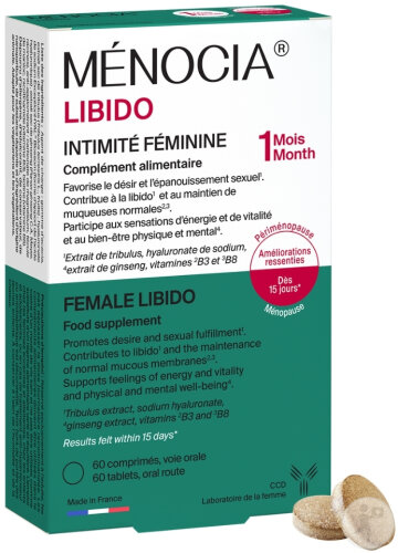 Ménocia Libido Et Confort Féminin 60 Comprimés
