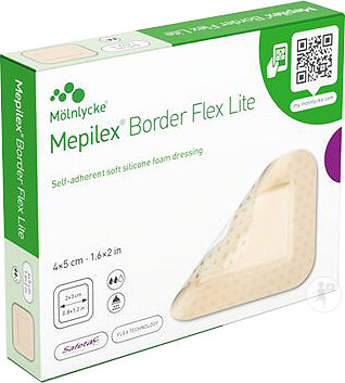 Mepilex Border Flex Lite 4x5cm 10 Pièces