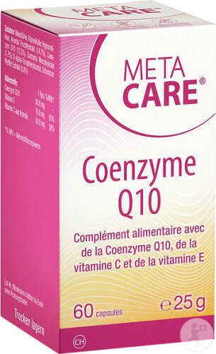 Metacare Coenzym Q10 Capsule 60 Pièces