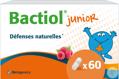 Metagenics Bactiol Junior Défenses Naturelles 60 Gélules
