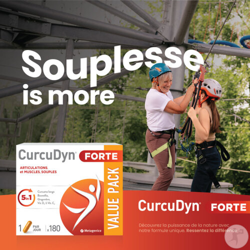 Metagenics Curcudyn Forte Articulations Et Muscles 180 Gélules-6