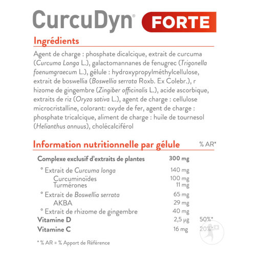 Metagenics Curcudyn Forte Articulations Et Muscles 180 Gélules-7