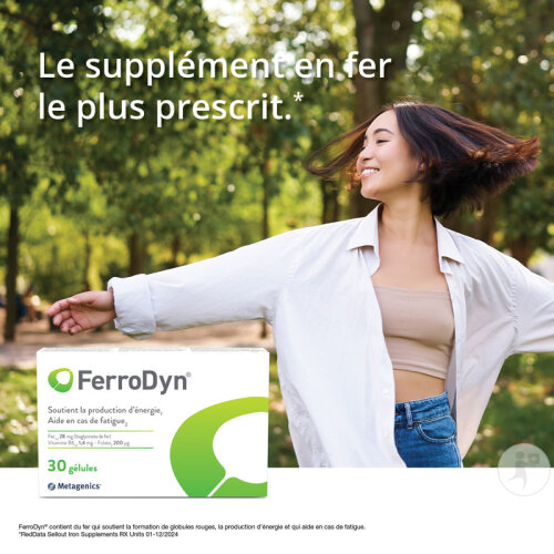 Metagenics FerroDyn 30 Gélules-3