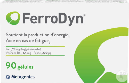 Metagenics FerroDyn Blister 90 Gélules (16177)